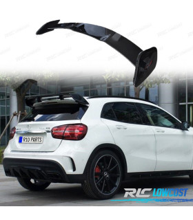 SPOILER ALARE PER MERCEDES GLA X156 LOOK AMG NERO LUCIDO