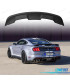 SPOILER POSTERIORE ALERON PER FORD MUSTANG 15-21 LOOK GT500 IN ABS NERO