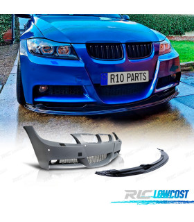 PARAURTI BMW E90 E91 05-08 PACK M PDC SRA + SPOILER ANTERIORE M PERFORMANCE