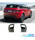 TERMINALI SCARICO RANGE ROVER EVOQUE 10-18 LOOK DINAMICO NERO LUCIDO