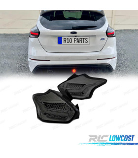 FANALI A LED BAR PER FORD FOCUS 3 HATCHBACK 14-17 LED DINAMICI FUMÉ