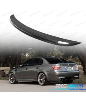 SPOILER ALETTONE PER BMW E60 03-10 IN CARBONIO