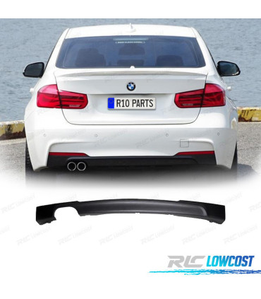 DIFFUSORE BMW F30 F31 11- LOOK M DOPPIA USCITA SINISTRA