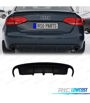 DIFFUSORE PER AUDI A4 B8 07-11 LOOK RS O---O