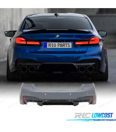 PARAURTI POSTERIORE BMW G30 17-19 LOOK M5 PDC 6
