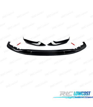 SPOILER ANTERIORE BMW G30 21-23 LOOK M PERFORMANCE NERO LUCIDO