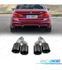 TERMINALI SCARICO BMW G30 G31 20- LOOK M5 NERO