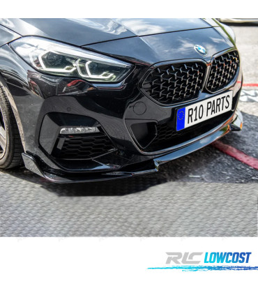SPOILER ANTERIORE LIP BMW F44 21-23 NERO LUCIDO