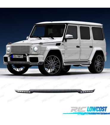 SPOILER ANTERIORE CON LUCE DIURNA PER MERCEDES CLASSE G W463 89- LOOK AMG B-DESIGN