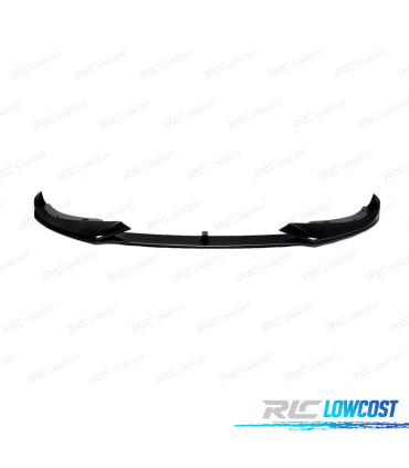 SPOILER LIP ANTERIORE BMW G22 2P 20- LOOK M4 AC NERO LUCIDO