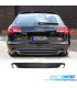DIFFUSORE PER AUDI A6 C6 4F AVANT SEDAN 08-11 LOOK RESTYLING