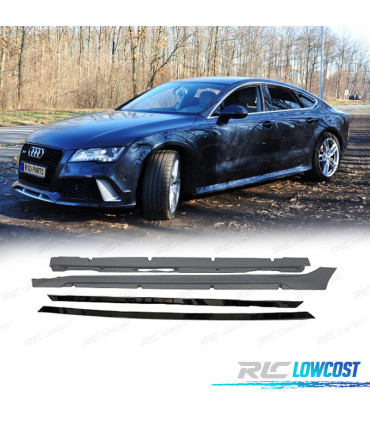 PROFILI LATERALI AUDI A7 11-17 LOOK RS7