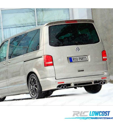 SPOILER ALARE PER VOLKSWAGEN VW T5 CARAVELLE MULTIVAN 03-15