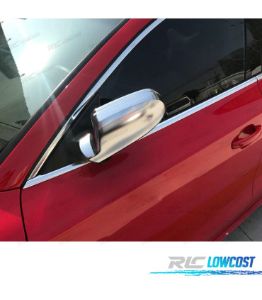GUSCI SPECCHIETTI PER AUDI A3 A4 A5 CROMATI