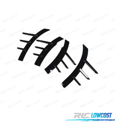 ESTENSIONI PARAFANGHI BMW G42 22-24 LOOK M PERFORMANCE NERO LUCIDO