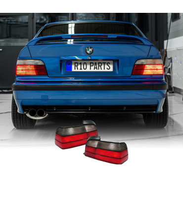 FANALI BMW E36 COUPE 90-97 FUMÈ ROSSO