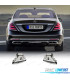 TERMINALI SCARICO MERCEDES CLASSE S W222 13-17 LOOK MAYBACH AMG CROMATO