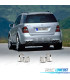 TERMINALI SCARICO MERCEDES ML W164 08-11 LOOK AMG CROMATO