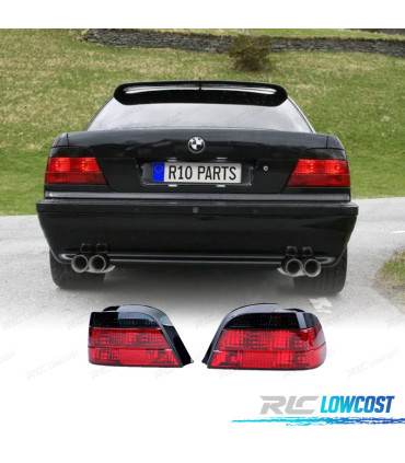 FANALI BMW SERIE 7 E38 94-01 ROSSO AFFUMICATO