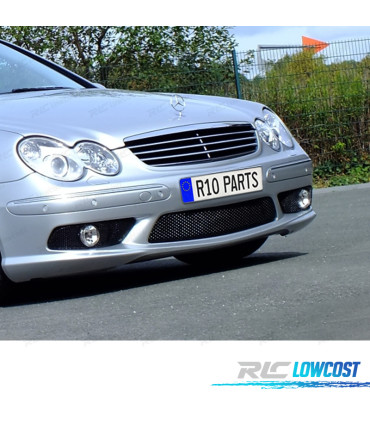GRIGLIA CENTRALE INFERIORE MERCEDES CLASSE C W203 04-07 LOOK AMG