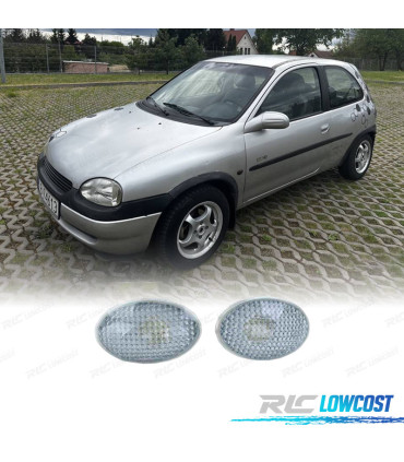 LATERALE LUMINOSO OPEL ASTRA F CORSA B C TIGRA 94-06 FONDO NERO
