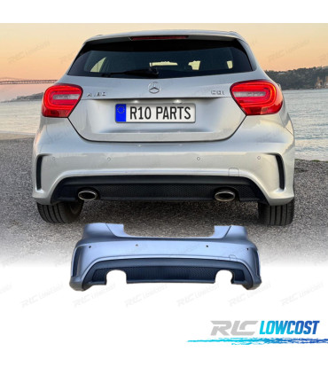 PARAURTI POSTERIORE MERCEDES CLASSE A W176 12-18 LOOK AMG A260 PDC