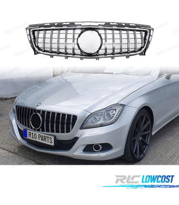 GRIGLIA MERCEDES CLASSE CLS W218 11-14 LOOK GT CROMATO