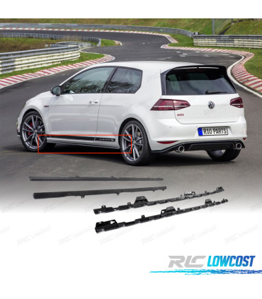 ESTENSIONI MINIGONNE VOLKSWAGEN VW GOLF MK7.5 17-20 LOOK GTI