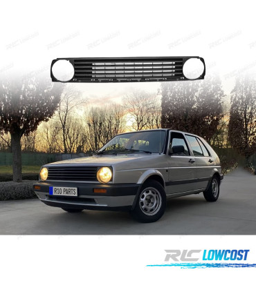 GRIGLIA VOLKSWAGEN VW GOLF 2 83-91 NERA MONO FARO