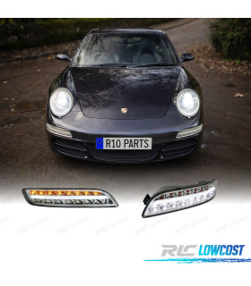 KIT LUCE DIURNA FRECCIA LED PORSCHE CARRERA 997 CROMATO
