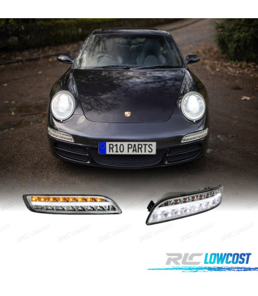 KIT LUCE DIURNA FRECCIA LED PORSCHE CARRERA 997 CROMATO