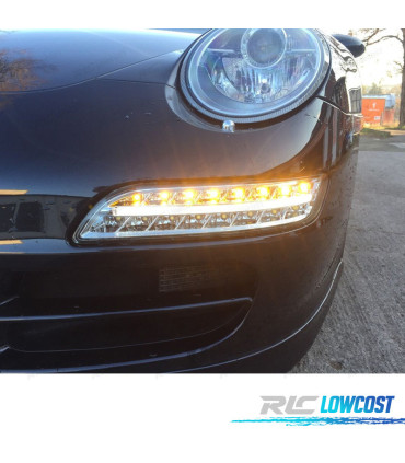 KIT LUCE DIURNA FRECCIA LED PORSCHE CARRERA 997 CROMATO