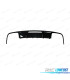 DIFFUSORE MERCEDES CLS C218 11-14 LOOK C63 AMG NERO LUCIDO