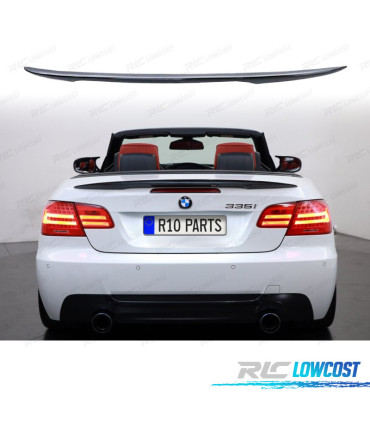 SPOILER ALARE BMW E93 CABRIO 06-14 LOOK M PERFORMANCE IN CARBONIO