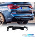 DIFFUSORE BMW X3 G01 18-20 NERO LUCIDO