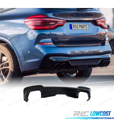 DIFFUSORE BMW X3 G01 18-20 NERO LUCIDO