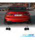 TERMINALI SCARICO BMW G20 20-22 LOOK M NERO LUCIDO