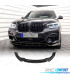 SPOILER LIP BMW X3 G01 18-20 LOOK M NERO LUCIDO