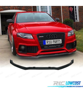 SPOILER LABBRO ANTERIORE AUDI A4 B8 LOOK RS4 11-15