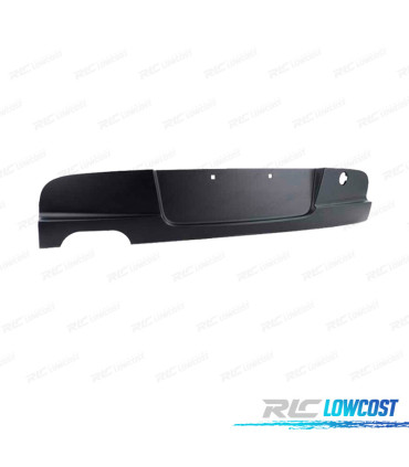 DIFFUSORE BMW E87 04-07 LOOK M DOPPIA USCITA SINISTRA