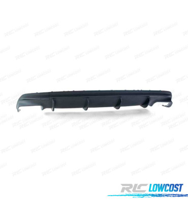 DIFFUSORE PER MERCEDES CLA C117 AMG 16-19 LOOK A45 NERO OPACO
