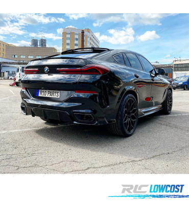 KIT CARROZZERIA BMW X6 G06 20-21 LOOK BLACK KNIGHT NERO LUCIDO