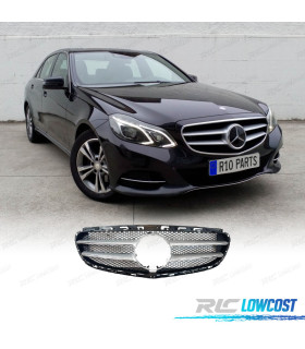 GRIGLIA MERCEDES CLASSE E W212 14-16 LOOK SPORT ARGENTO