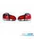 FANALI A LED PER VOLKSWAGEN VW GOLF 6 08-12 ROSSO BIANCO BARRE A LED