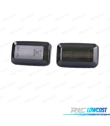 FRECCIE LATERALI PER VOLKSWAGEN VW AUDI A LED NERO FUMÉ