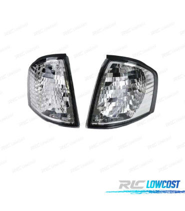 FRECCE ANTERIORI PER MERCEDES W202 C-KLASA 93-00 CROMATE