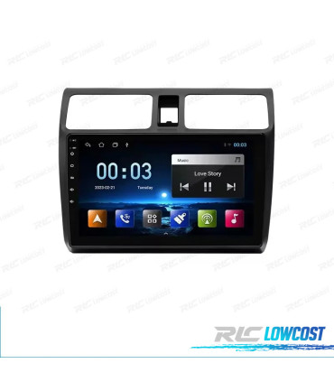 RADIO GPS ANDROID 12 PER SUZUKI SWIFT 04-10