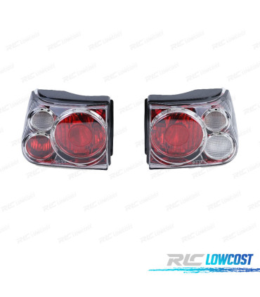 FANALI SEAT IBIZA 6K 93-99 ROSSO NERO