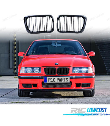 GRIGLIE PER BMW E36 96-99 LOOK M NERO LUCIDO