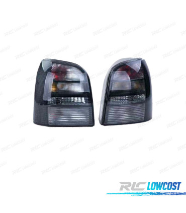 FANALI AUDI A4 B5 AVANT 94-01 VETRO OPACO NERO